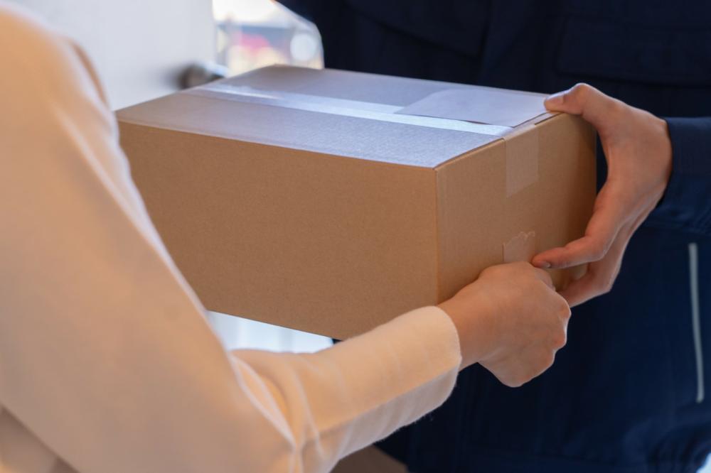 Réception de marchandises près de Moirans